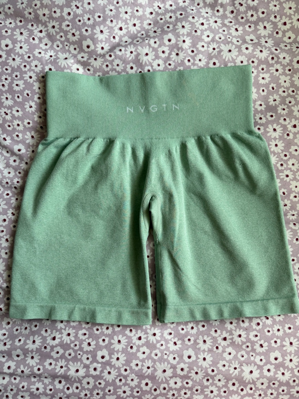Women’s NVGTN Mint/Sage Green Shorts - Size S